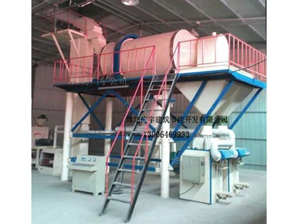 滾筒式無機(jī)?；⒅楸厣皾{生產(chǎn)線